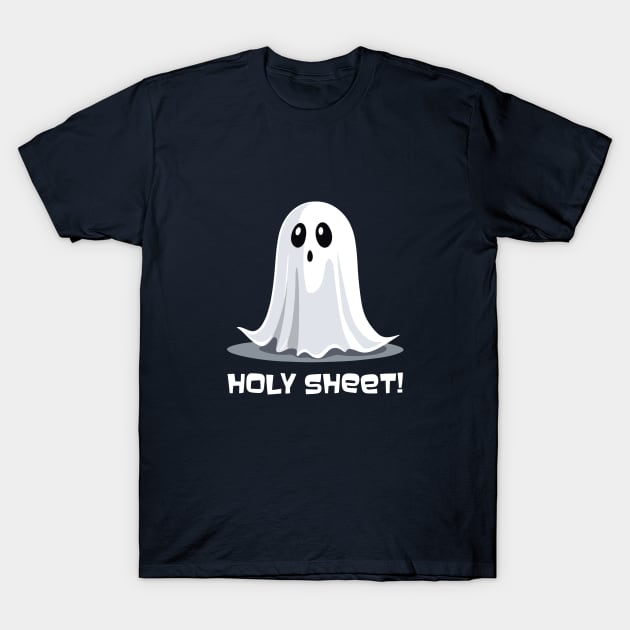 Holy Sheet! Ghost T-Shirt by avperth